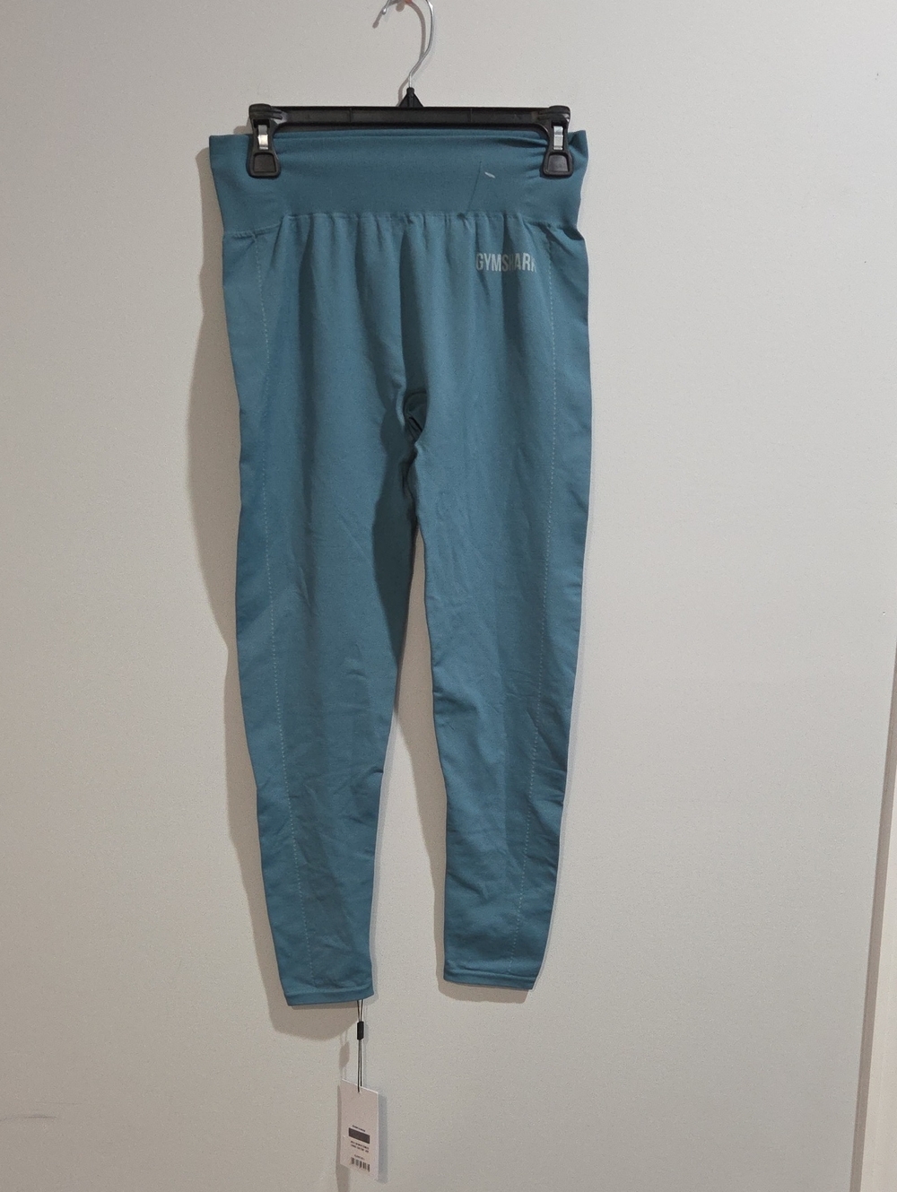 Gymshark Dusty Teal High-Rise Leggings SzL New With Tag